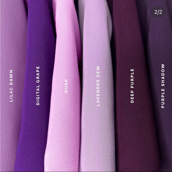 Figs high waisted Zamora scrub Joggers & Catarina top in Deep purple set xs - Picture 10 of 11